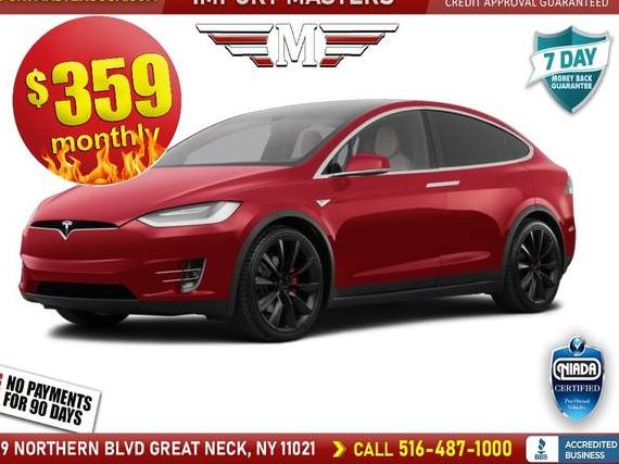 TESLA MODEL X 2017 5YJXCBE23HF057057 image